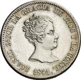 Obverse 4 Reales 1841 B PS