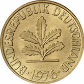 Reverse 10 Pfennig 1976 D