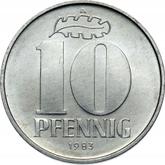 Obverse 10 Pfennig 1983 A