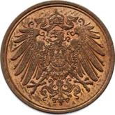 Reverse 1 Pfennig 1905 A