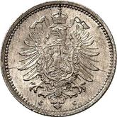 Reverse 20 Pfennig 1874 C