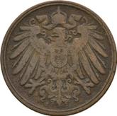 Reverse 1 Pfennig 1900 J