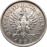 Reverse 5 Zlotych 1925 ⤔