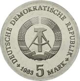 Reverse 5 Mark 1983 A Max Planck