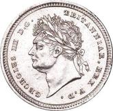 Obverse Twopence 1826 Maundy