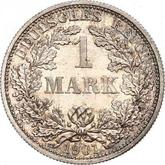 Obverse 1 Mark 1901 F