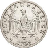 Obverse 3 Reichsmark 1931 E