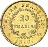 Reverse 20 Francs 1810 Q