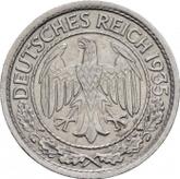 Obverse 50 Reichspfennig 1935 E