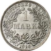 Obverse 1 Mark 1916 F
