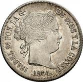 Obverse 20 Centavos 1864