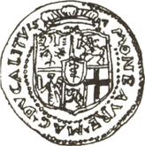 Reverse Ducat 1547 Lithuania