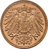 Reverse 1 Pfennig 1905 G