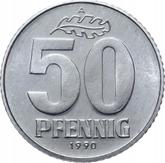 Obverse 50 Pfennig 1990 A