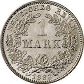 Obverse 1 Mark 1883 J