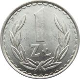 Reverse 1 Zloty 1984 MW