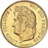 Obverse 40 Francs 1834 A