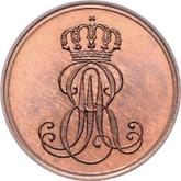 Obverse 1 Pfennig 1845 B