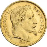 Obverse 20 Francs 1870 A
