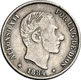 Obverse 10 Centavos 1884