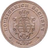 Obverse 1 Pfennig 1863 B