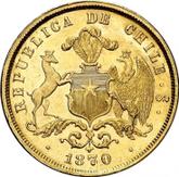 Obverse 5 Pesos 1870 So