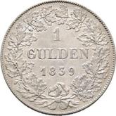 Reverse Gulden 1839