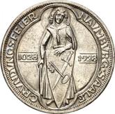 Reverse 3 Reichsmark 1928 A Naumburg