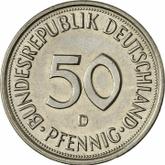Obverse 50 Pfennig 1976 D