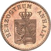 Obverse 1 Pfennig 1864 A