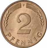 Obverse 2 Pfennig 1971 F