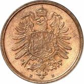 Reverse 2 Pfennig 1875 E