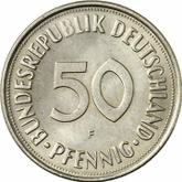 Obverse 50 Pfennig 1973 F
