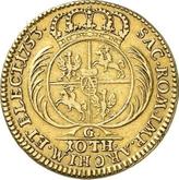 Reverse 10 Thaler (2 August d'or) 1753 G Crown