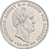 Obverse Thaler 1854 F Death of the King