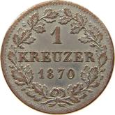 Reverse Kreuzer 1870