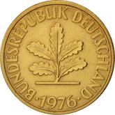 Reverse 10 Pfennig 1976 F