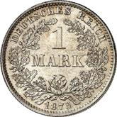 Obverse 1 Mark 1875 E