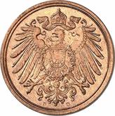 Reverse 1 Pfennig 1906 D