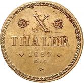 Reverse 10 Thaler 1829 CvC
