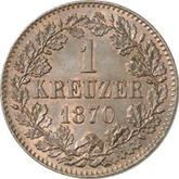 Reverse Kreuzer 1870