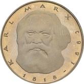 Obverse 5 Mark 1983 J Karl Marx