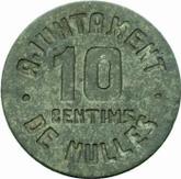 Obverse 10 Céntimos no date (1936-1939) Nulles
