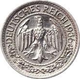 Obverse 50 Reichspfennig 1936 E