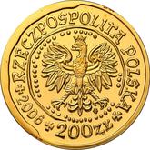 Obverse 200 Zlotych 2006 MW NR White-tailed eagle