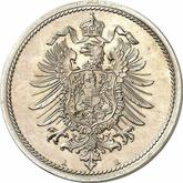 Reverse 10 Pfennig 1876 A
