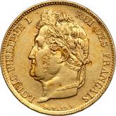 Obverse 20 Francs 1834 W