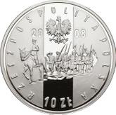 Obverse 10 Zlotych 2008 MW UW 90th Anniversary of the Greater Poland Uprising