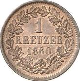Reverse Kreuzer 1860
