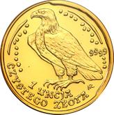 Reverse 500 Zlotych 2000 MW NR White-tailed eagle